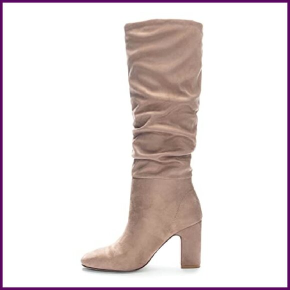 Slouchy Knee-High Boots, Modern Style, Perfect for Everyday Wear - Picture 4 of 6